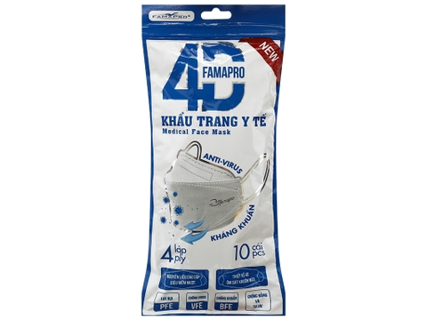 KHAU TRANG Y TE 4D FAMAPRO