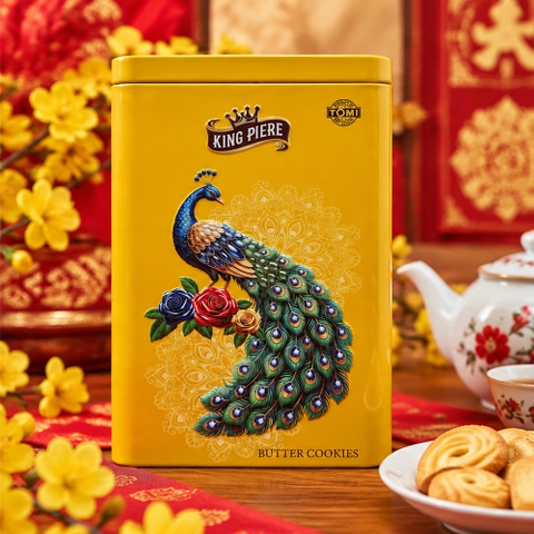BANH QUY BO KING PIERE HOP THIET CHIM CONG 130G
