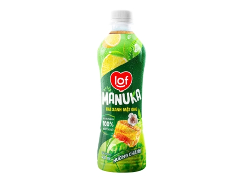 TRA XANH MAT ONG MANUKA HUONG CHANH 430ML