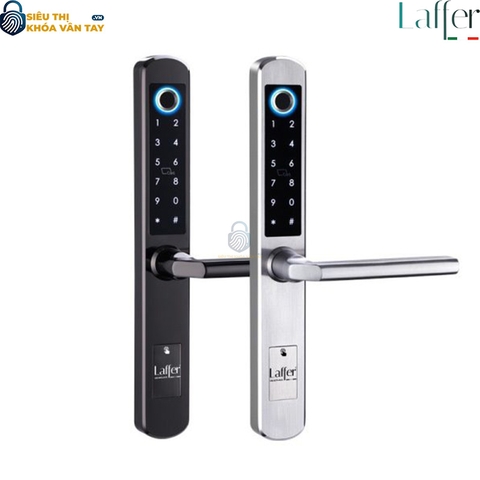 Khóa Vân Tay Cửa Nhôm Laffer XF19 Vân Tay 2 mặt