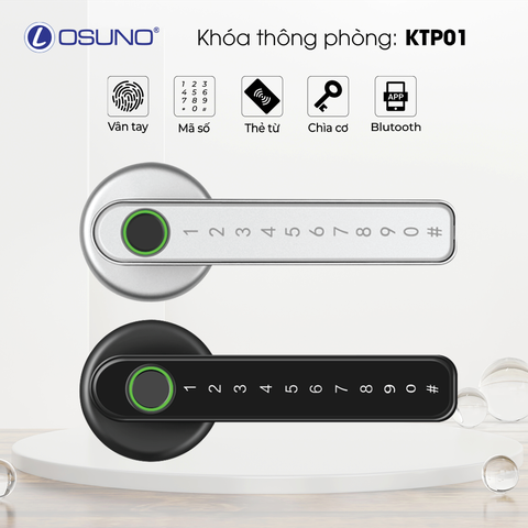 Khóa vân tay cửa phòng Osuno KTP-01