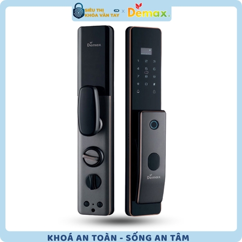 Khoá Vân Tay Cửa Gỗ Demax SL828