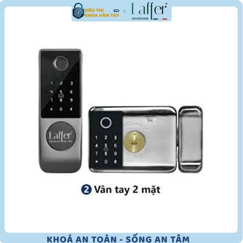 Khóa Vân Tay Cửa Cổng Laffer A11 1 mặt