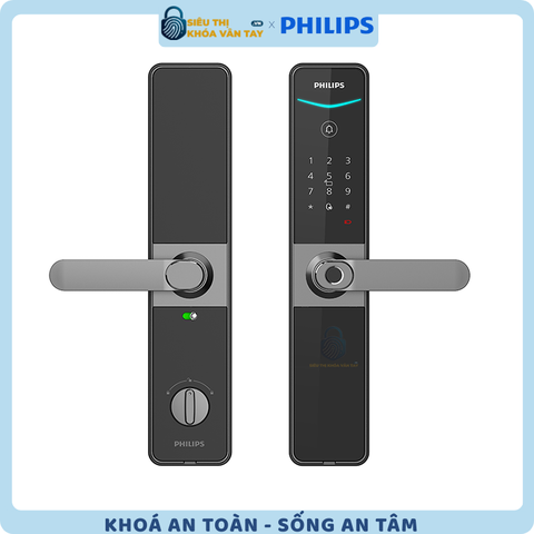 Khóa cửa vân tay Philips DDL610-5HBS