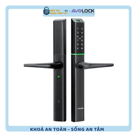 Khóa Vân Tay Avolock Cửa Nhôm AN 395