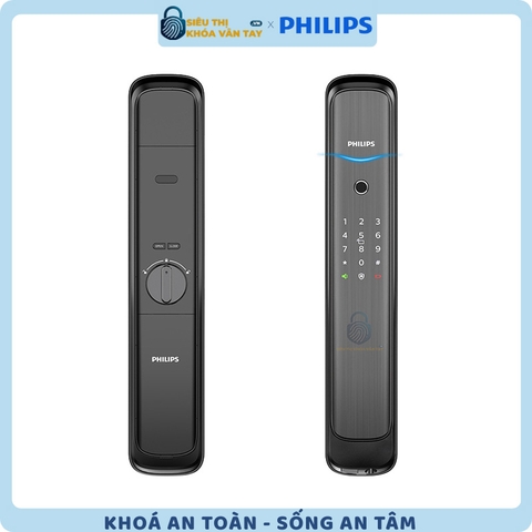 Khóa cửa vân tay Philips DDL702E-5HWS