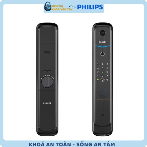 Khóa cửa vân tay Philips DDL702-1HWS