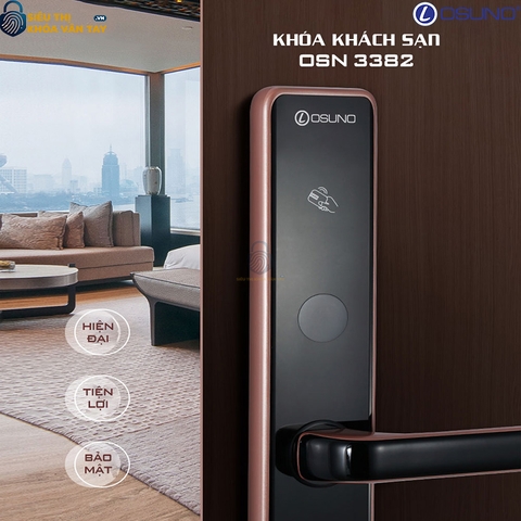 Khóa vân tay khách sạn Osuno OSN-3382
