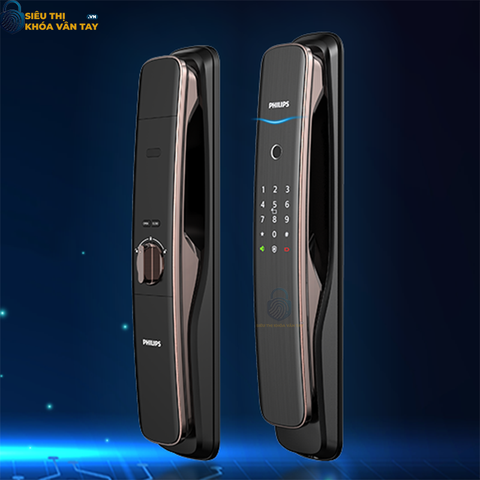 Khóa cửa vân tay Philips DDL702E-5HWS