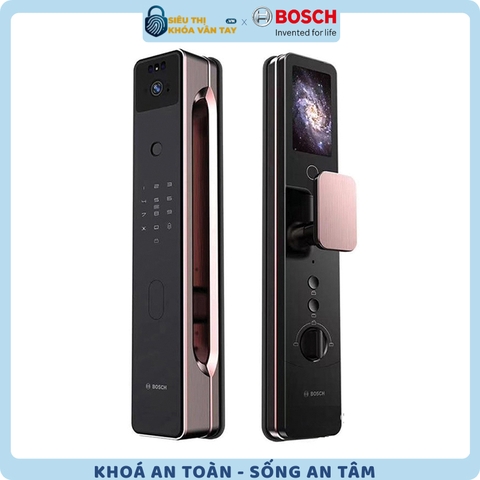 Khóa vân tay cửa gỗ Bosch.FU8 Plus