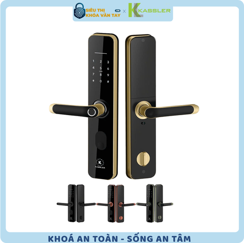 Khóa vân tay Kassler cửa gỗ KL-696