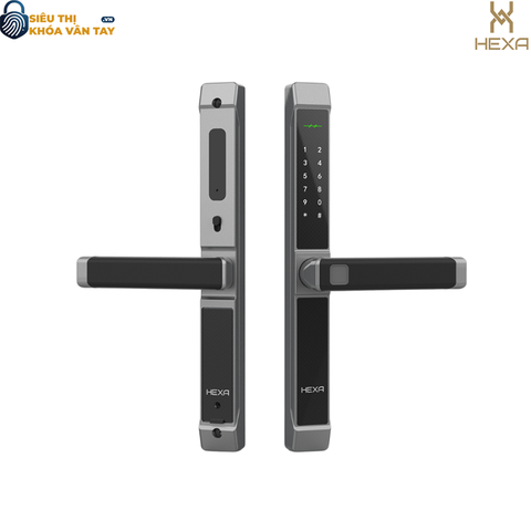 Khóa vân tay cửa nhôm Hexa A100