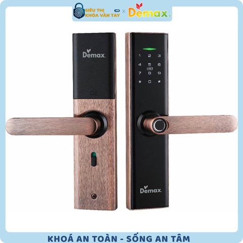 Khoá Vân Tay Cửa Gỗ Demax EL266AC