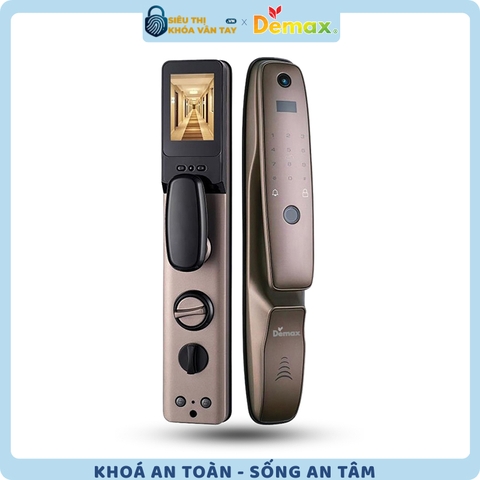 Khoá Vân Tay Cửa Gỗ Demax SL898