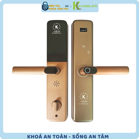 Khóa vân tay Kassler cửa gỗ KL - 600 PC