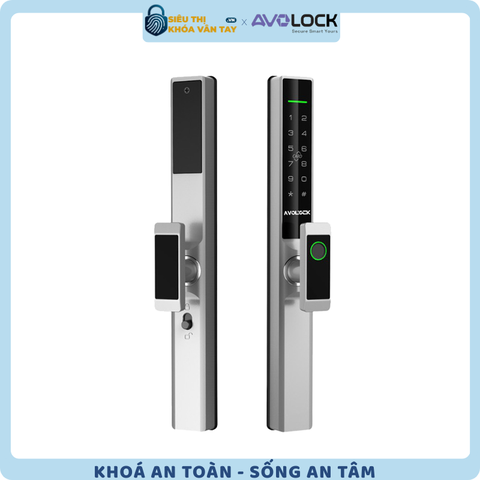 Khóa Vân Tay Avolock Cửa Nhôm AN 384