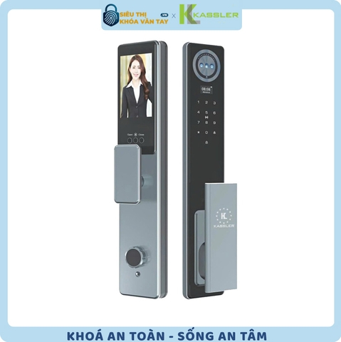 Khóa vân tay Kassler cửa gỗ KL-868 CNC