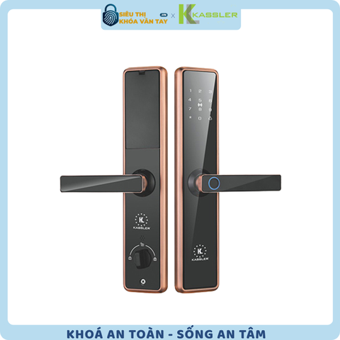 Khóa vân tay Kassler cửa gỗ KL-566 App