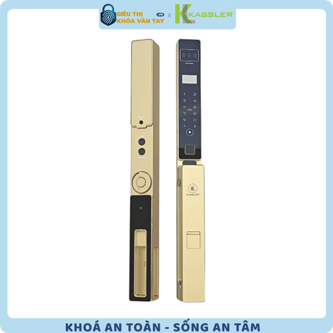 Khóa vân tay Kassler cửa nhôm KL-599 CNC-02