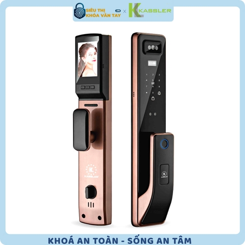 Khóa vân tay Kassler cửa gỗ KL - 828 F