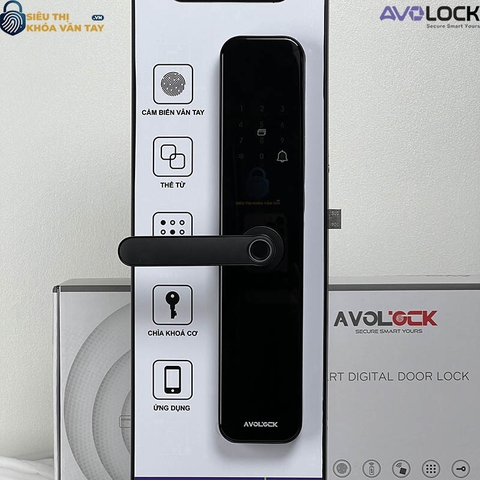 Khóa Vân Tay Avolock Cửa Gỗ  AV 66