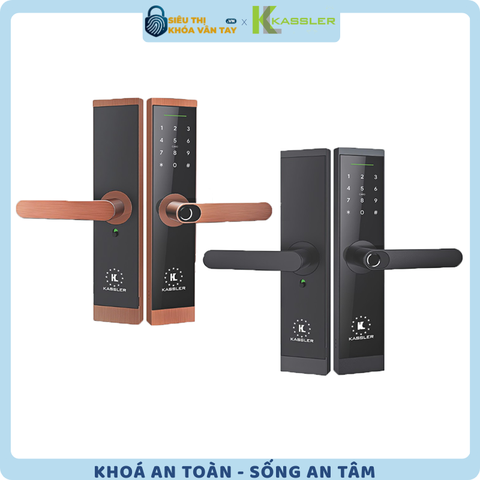 Khóa vân tay Kassler cửa gỗ KL - 567