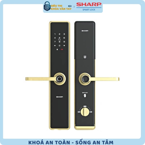 KHÓA THÔNG MINH CỬA GỖ SHARP A1-B