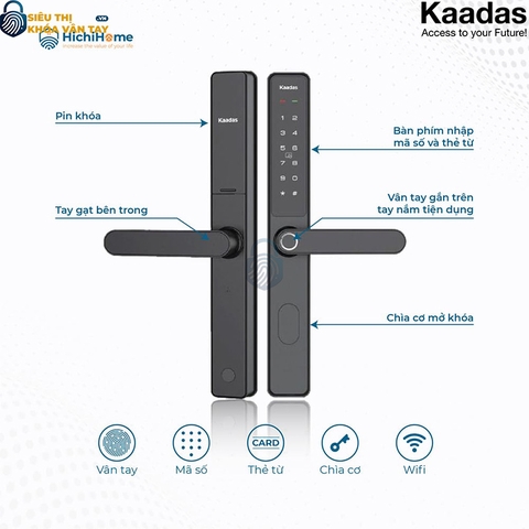 Khóa thông minh Kaadas S10-5W