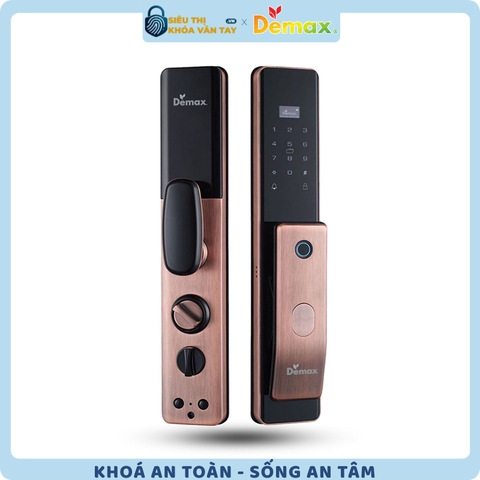 Khoá Vân Tay Cửa Gỗ Demax SL828