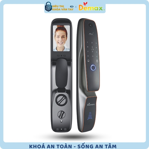 Khoá Vân Tay Cửa Gỗ Demax SL898