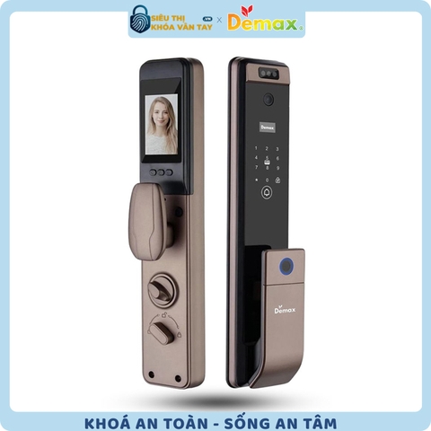 Khoá Vân Tay Cửa Gỗ Demax SL916