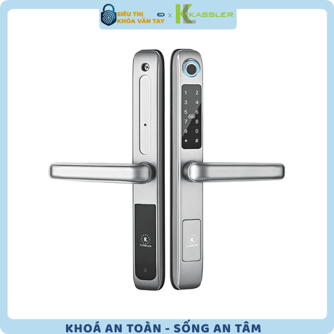 Khóa vân tay Kassler cửa nhôm KL-599 RG