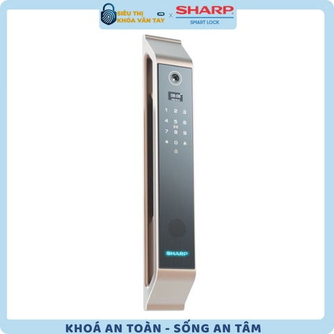 KHÓA THÔNG MINH CỬA GỖ SHARP S9-V PRO