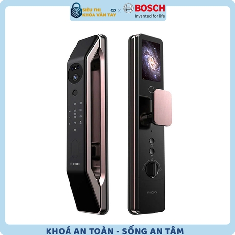 Khóa vân tay cửa gỗ Bosch.FU6 Plus