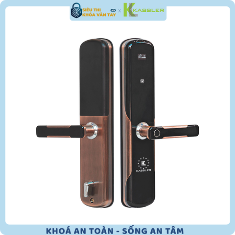 Khóa vân tay Kassler cửa gỗ.KL - 700