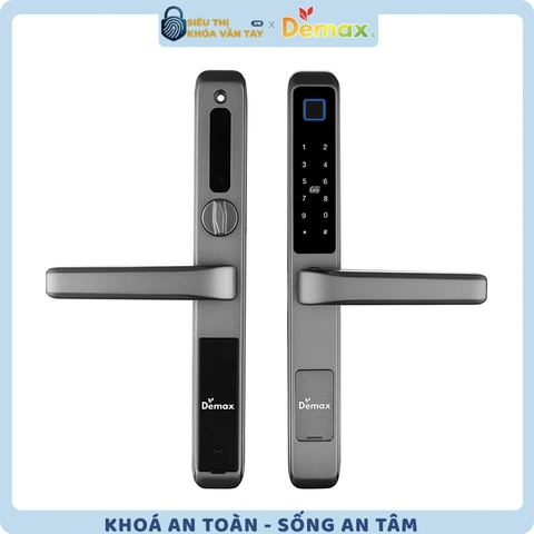Khoá Vân Tay Cửa Nhôm Demax EL606GM