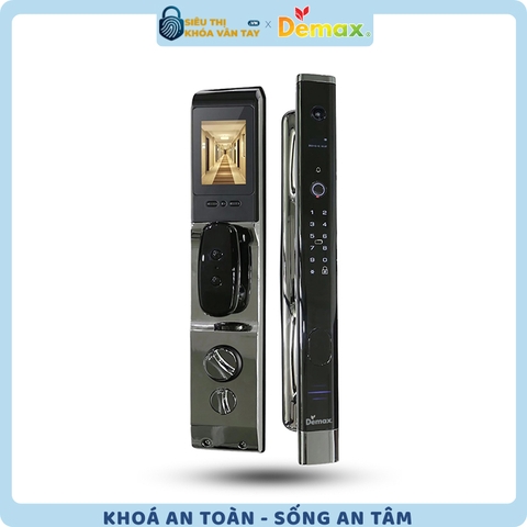 Khoá Vân Tay Cửa Gỗ Demax SL868