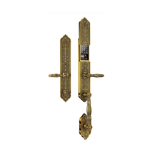 Khoá Vân Tay Đại Sảnh Demax EL888 BRASS
