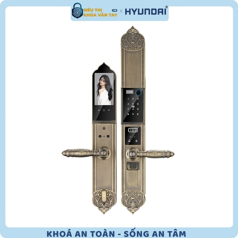 Khóa vân tay Hyundai Đại Sảnh HY-SLC8817 BRONZE