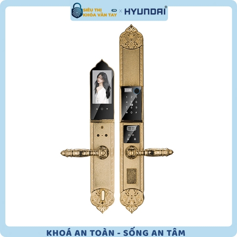Khóa vân tay Hyundai Đại Sảnh HY-SLC8817 Gold