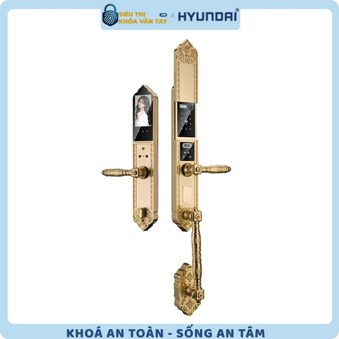 Khóa vân tay Hyundai Đại Sảnh HY-SLC8818 Gold