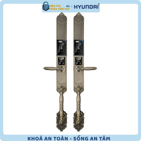Khóa vân tay Hyundai Đại Sảnh HY-SLC8820 BRONZE