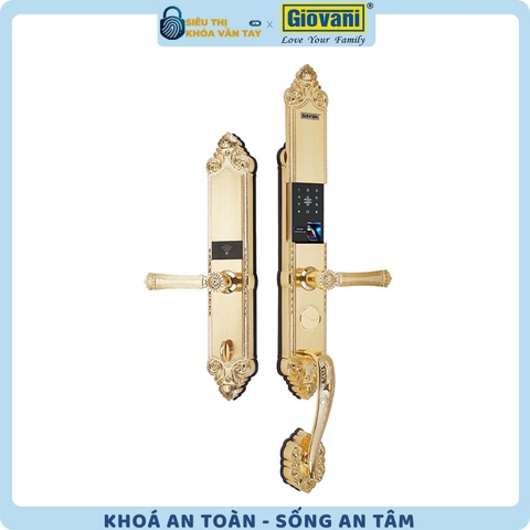 Khóa thông minh cổ điển Giovani GSL-A165 màu vàng