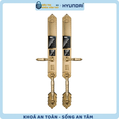Khóa vân tay Hyundai Đại Sảnh HY-SLC8820 Gold