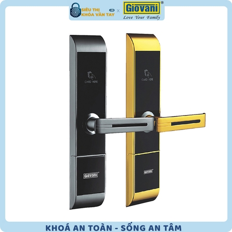 Khóa thông minh khách sạn Giovani GSL-89C87