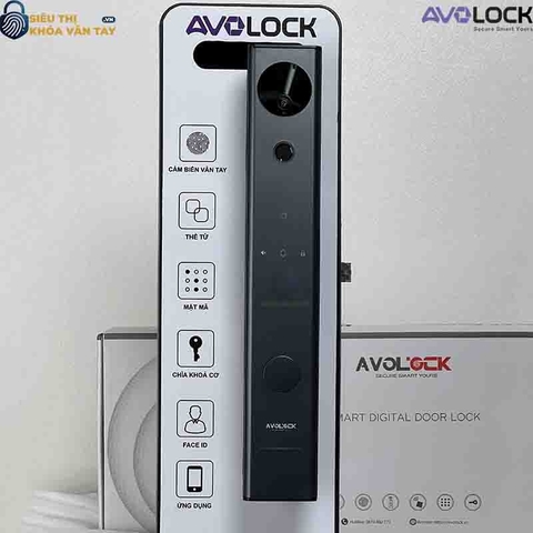 Khóa Vân Tay Avolock Cửa Gỗ AL  84FRVT