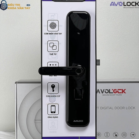 Khóa Vân Tay Avolock Cửa Gỗ  AV 65