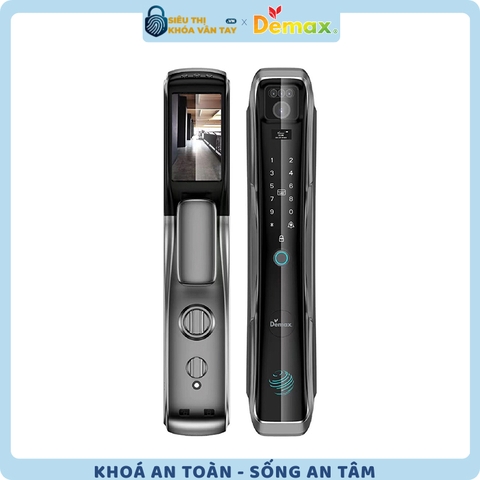 Khoá Vân Tay Cửa Gỗ Demax SL918