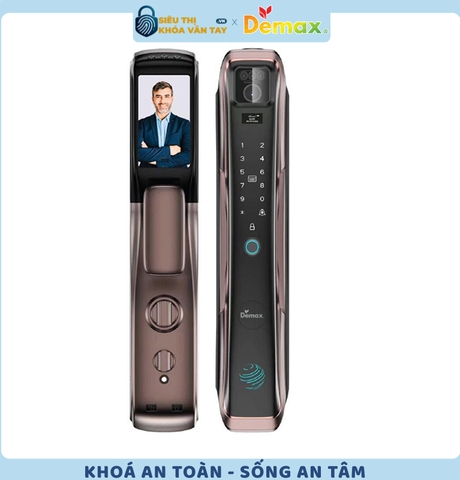 Khoá Vân Tay Cửa Gỗ Demax SL918