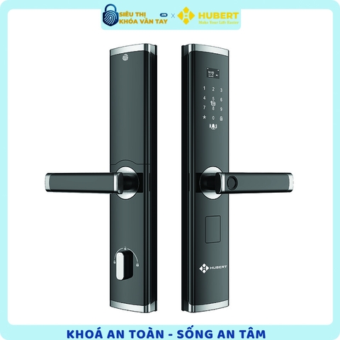 Khóa vân tay cửa gỗ Hubert CG61